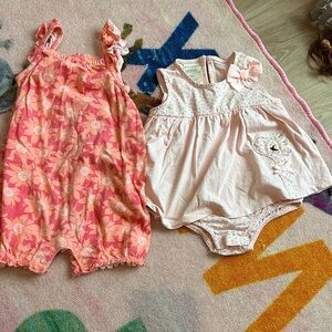 Carter's  and First Impressions Bodysuits